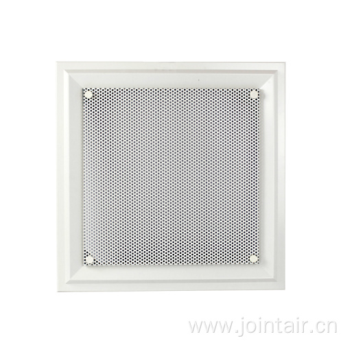 Removable Core Perforated Plate Diffusers for Air Intake